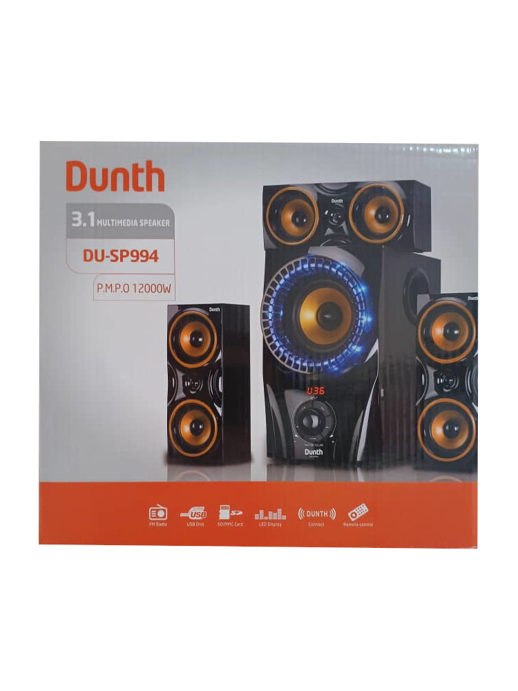 Haut Parleur De Haute Qualité 3.1 / 12000W Avec Télécommande DUNTH DU-SP994