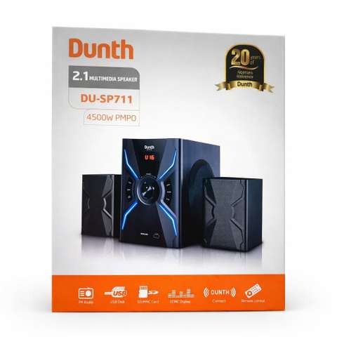 Haut-Parleur Multimedia 2.1 – Dunth DU-SP711 (4500W PMPO)