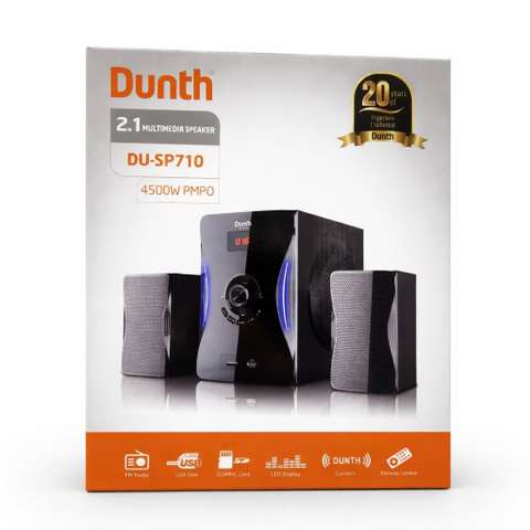 Haut-Parleur Multimedia 2.1 – Dunth DU-SP710(4500W PMPO)