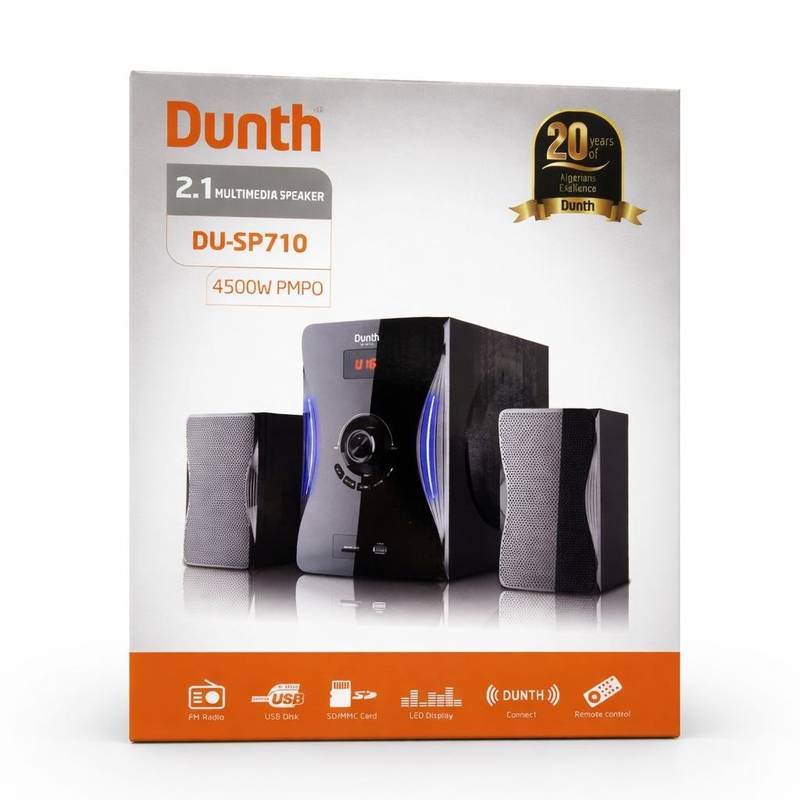 Haut-Parleur Multimedia 2.1 – Dunth DU-SP710(4500W PMPO)