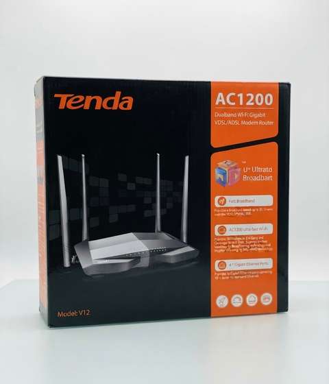 Tenda AC1200 Smart Dual-Band Wi-Fi Router (Model F9)