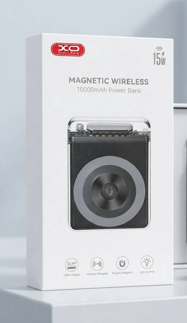 XO Magnetic Wireless 10000mAh Power Bank (XO-PR226)
