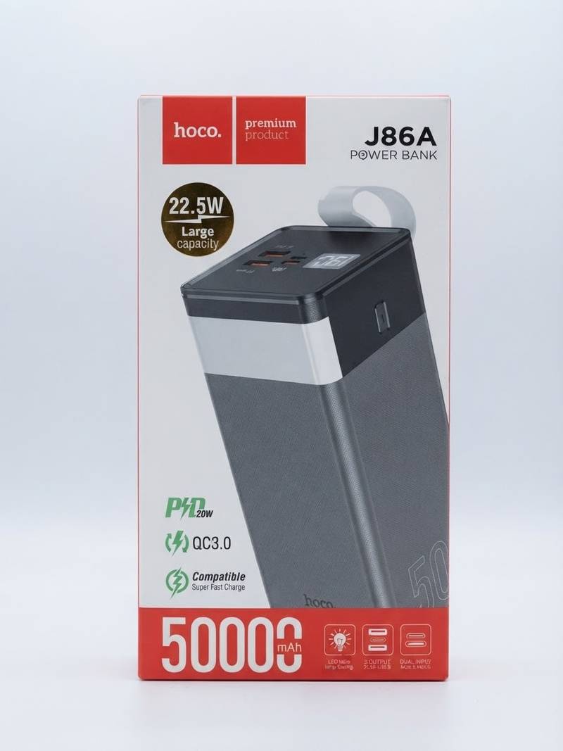 Hoco. J86A 50,000mAh Ultra-Capacity Power Bank