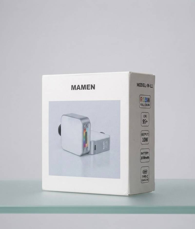 MAMEN M1 Mini RGB LED Video Light