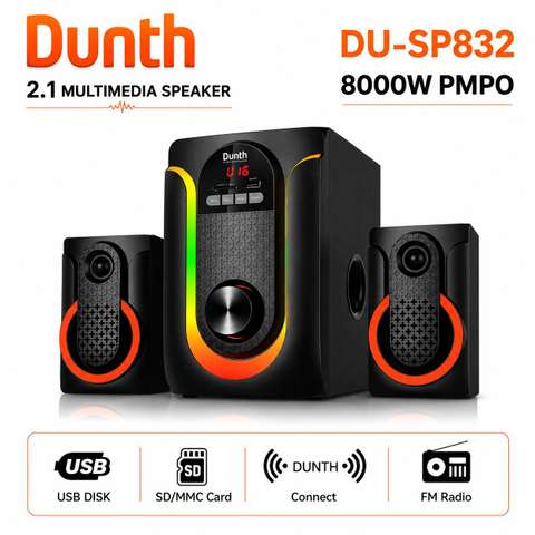 DUNTH DU-SP832 – Système Audio 2.1 Multimédia