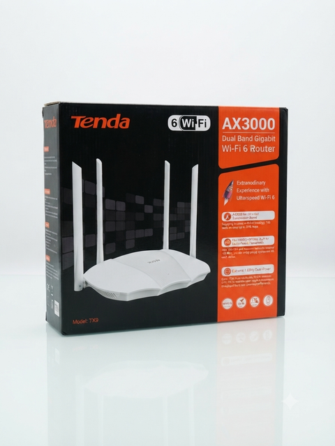 Tenda TX9 AX3000 Dual-Band Gigabit Wi-Fi 6 Router